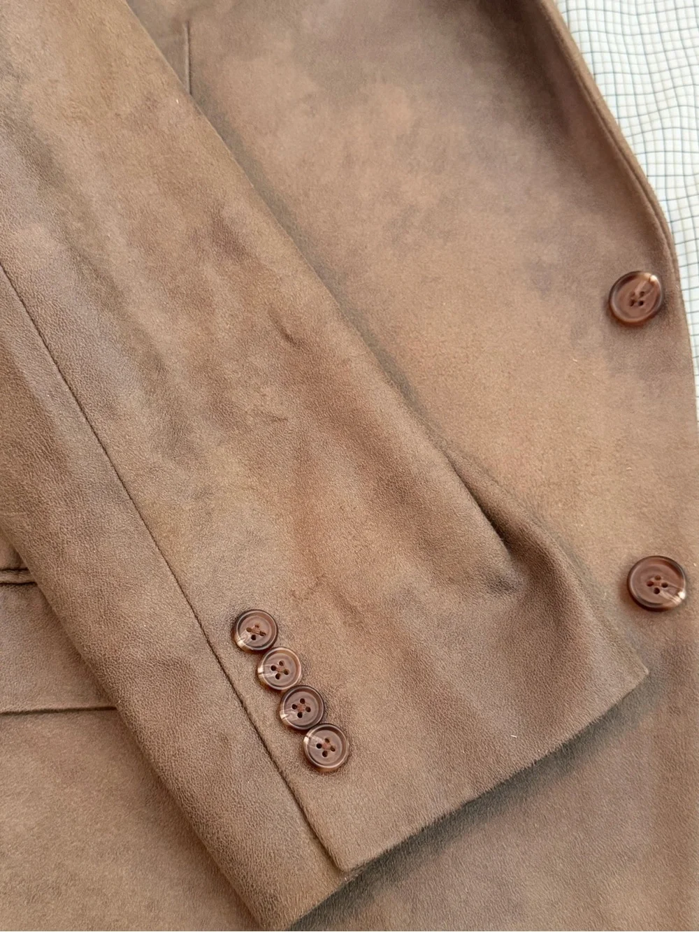 Ralph Lauren Men’s 50R Suede Style Blazer